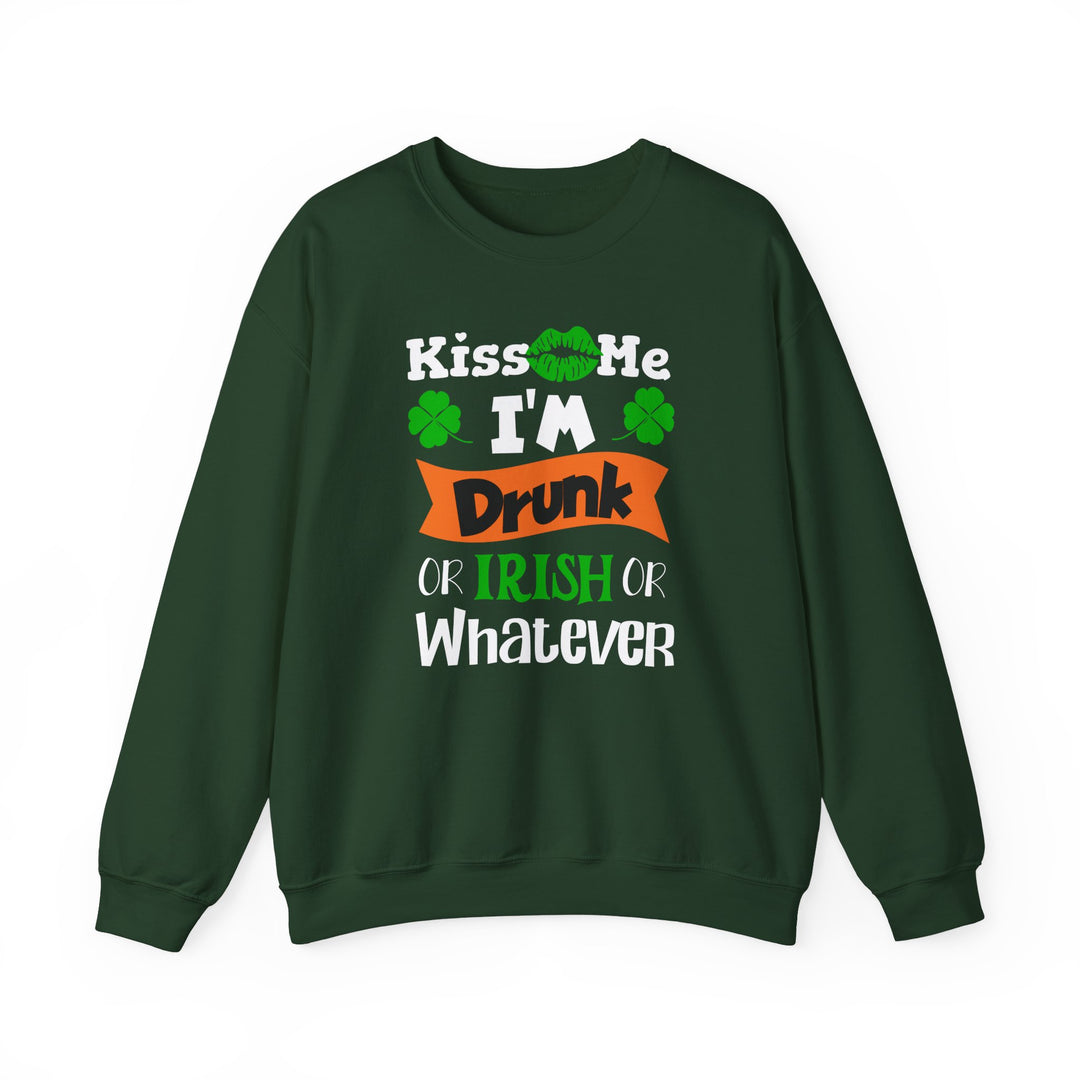 Kiss Me I'm Drunk - Unisex Heavy Blend™ Crewneck Sweatshirt