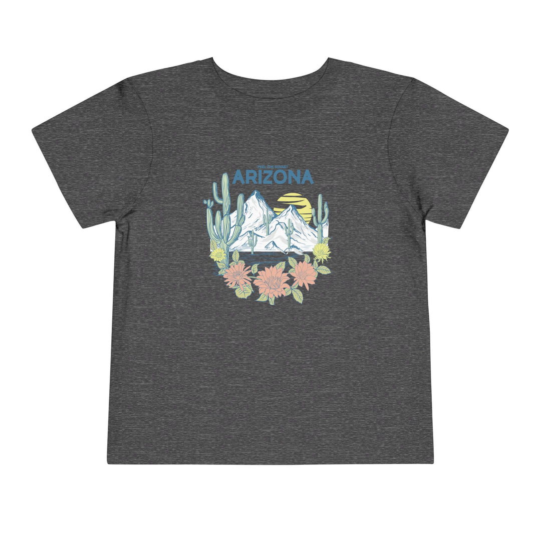 Feel The Sunset Arizona - Toddler Short Sleeve Tee