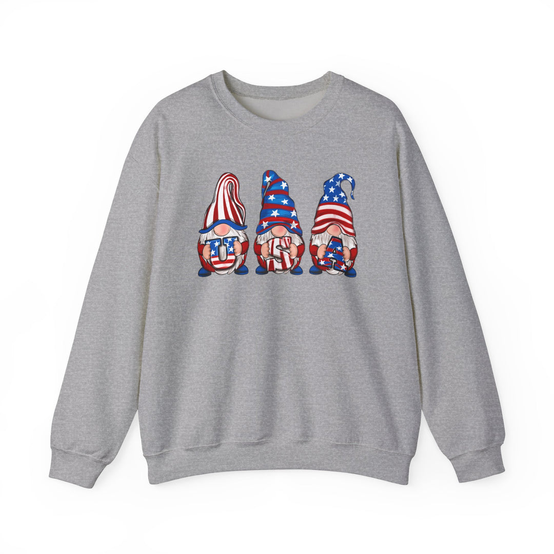 4th Of July Gnomes - Unisex Heavy Blend™ Crewneck Sweatshirt