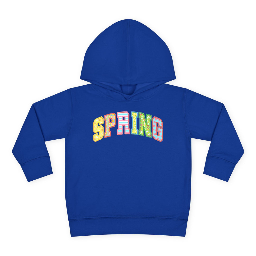Spring Quilt - Toddler Pullover Fleece Hoodie