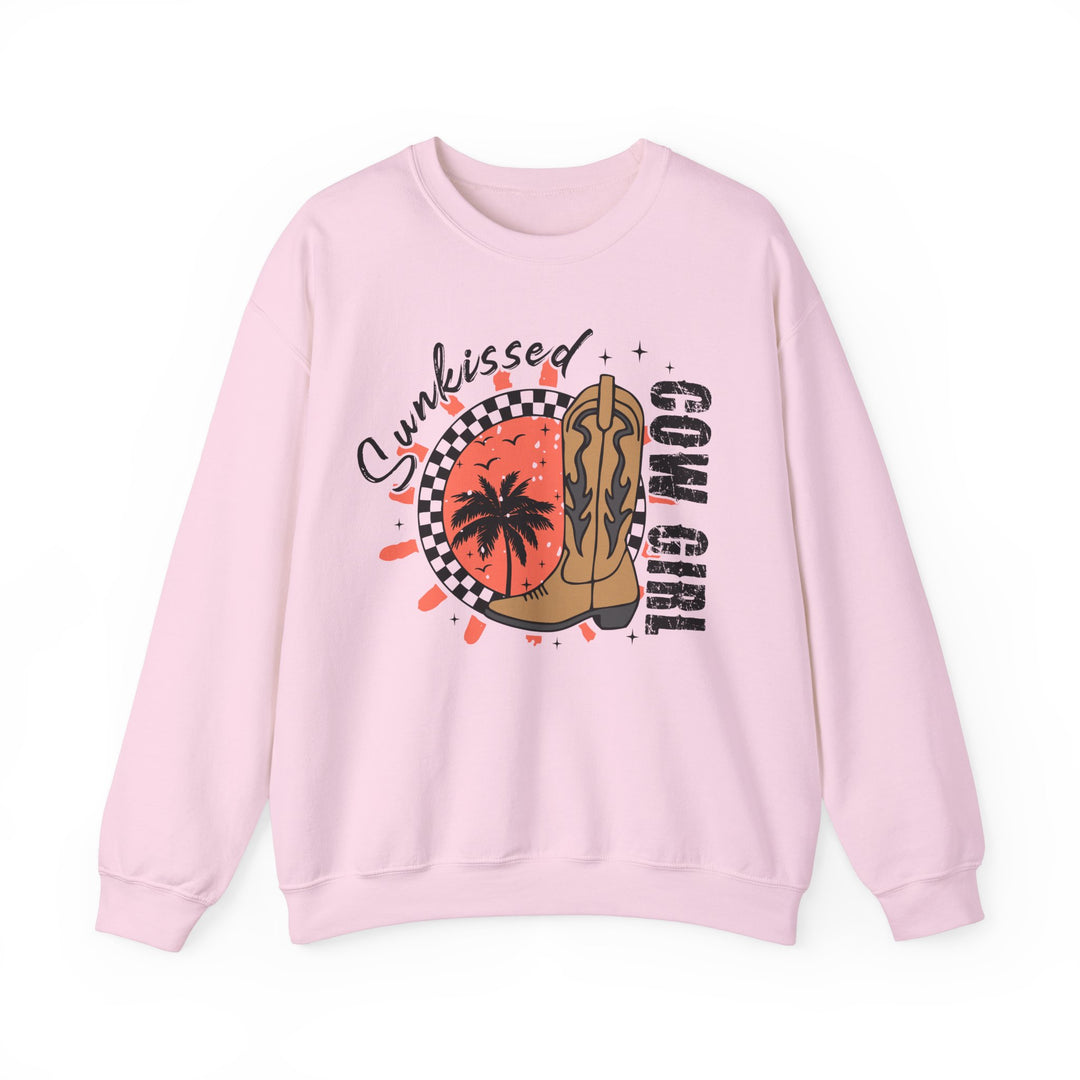 Sunkissed Cowgirl - Unisex Heavy Blend™ Crewneck Sweatshirt