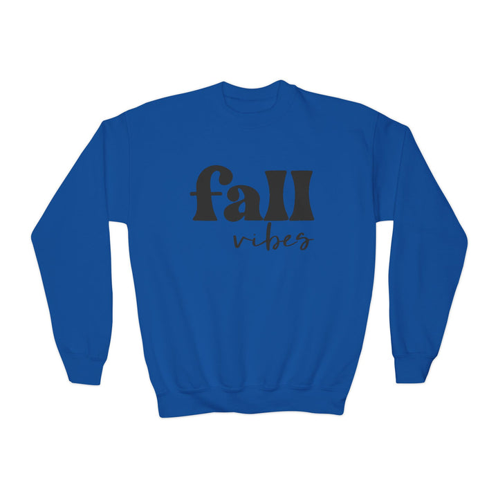 Fall Vibes - Youth Crewneck Sweatshirt