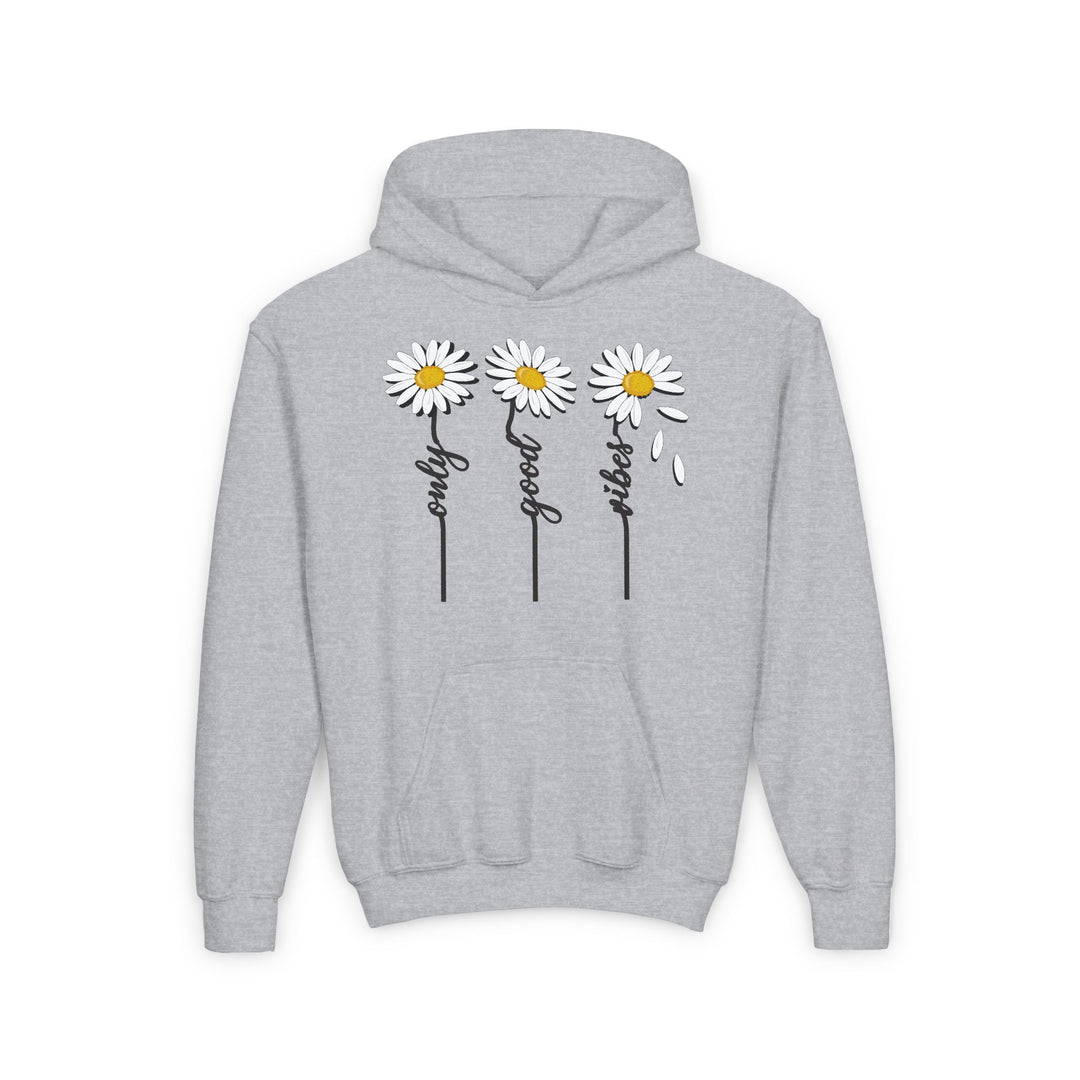 Only Good Vibes - Youth Heavy Blend Hooded Sweatshirt