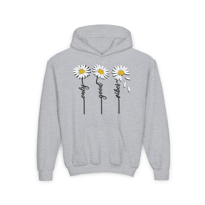 Only Good Vibes - Youth Heavy Blend Hooded Sweatshirt
