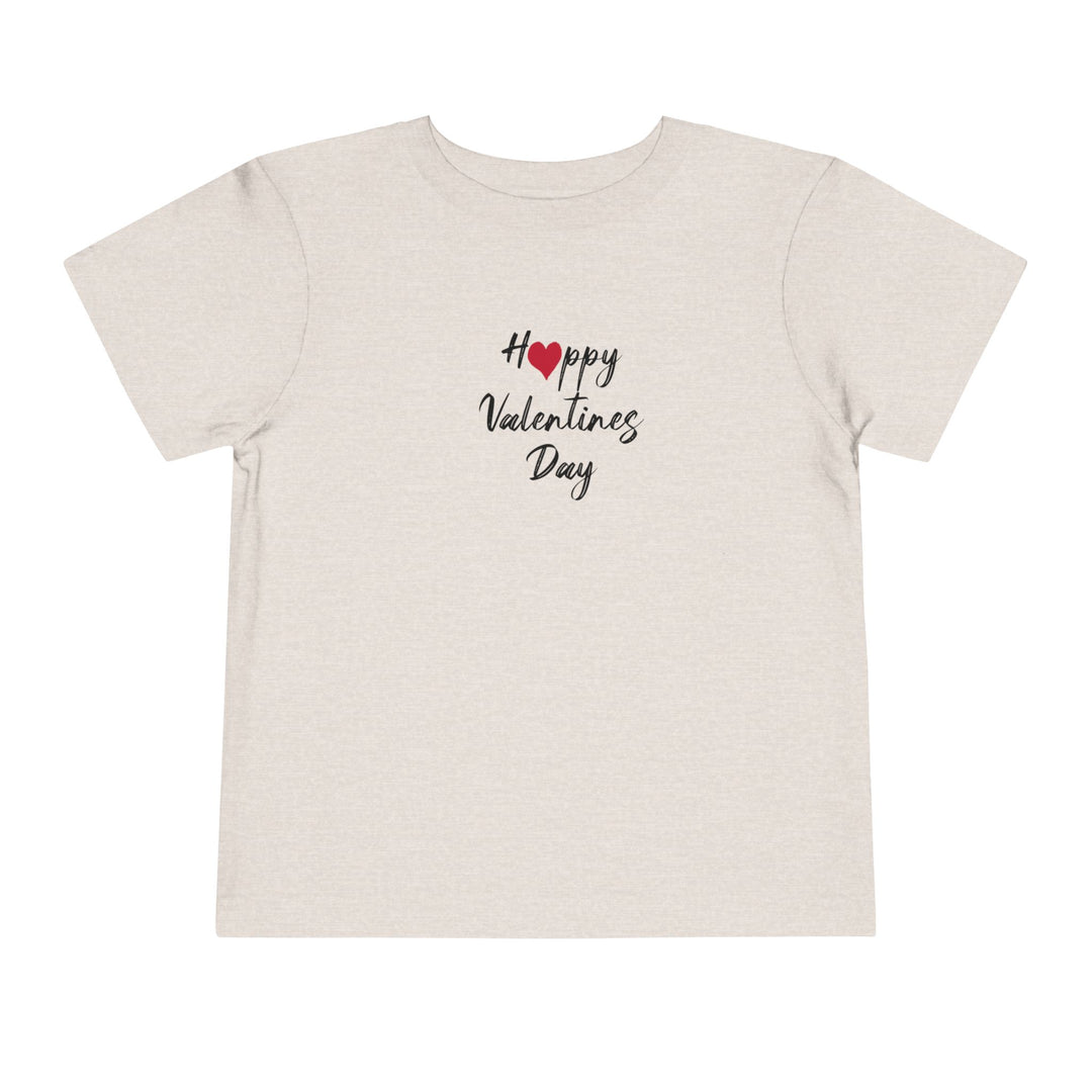 Happy Valentines Day - Toddler Short Sleeve Tee