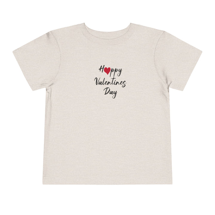 Happy Valentines Day - Toddler Short Sleeve Tee
