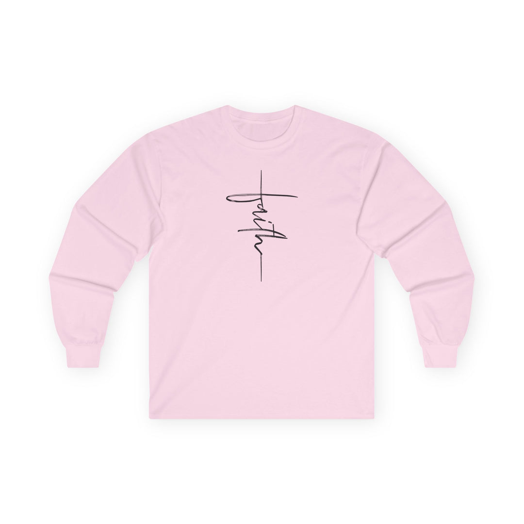 Faith Cross - Unisex Ultra Cotton Long Sleeve Tee