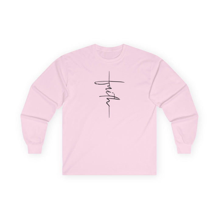 Faith Cross - Unisex Ultra Cotton Long Sleeve Tee