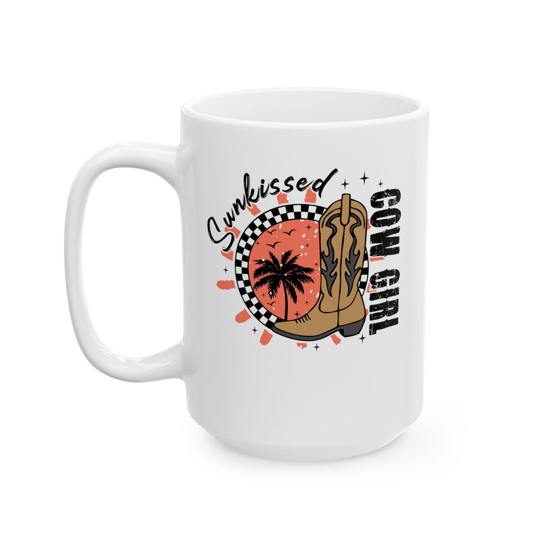 Sunkissed Cowgirl - Ceramic Mug, (11oz, 15oz)