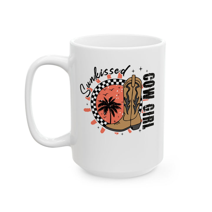 Sunkissed Cowgirl - Ceramic Mug, (11oz, 15oz)