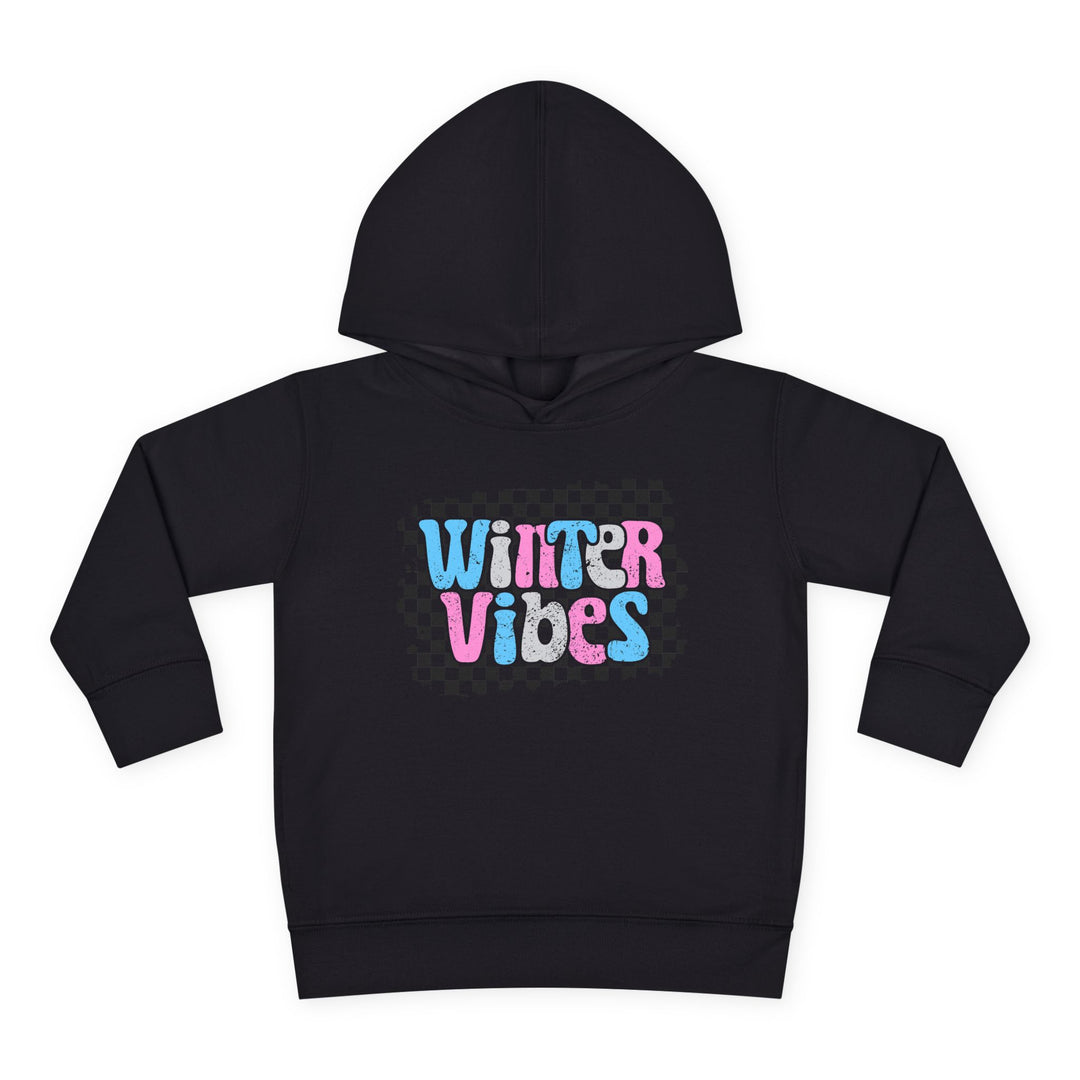 Winter Vibes - Toddler Pullover Fleece Hoodie
