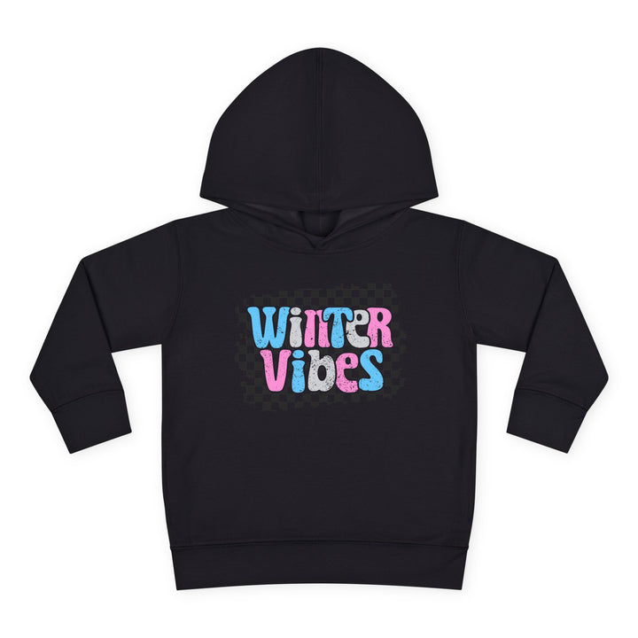 Winter Vibes - Toddler Pullover Fleece Hoodie