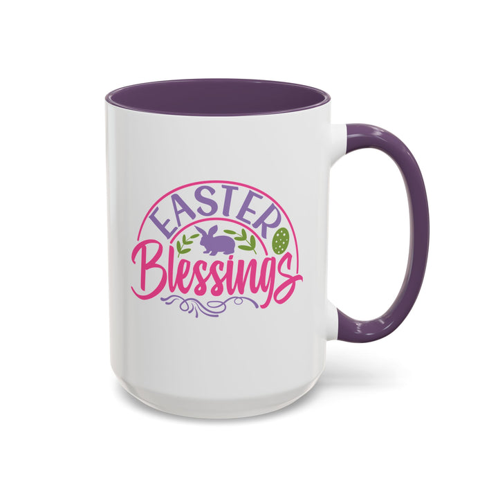 Easter Blessings - Accent Coffee Mug (11, 15oz)