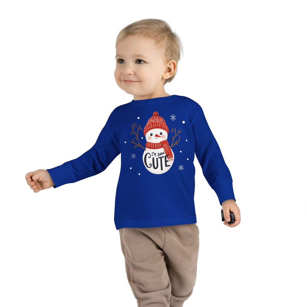 Snow Cute - Toddler Long Sleeve Tee
