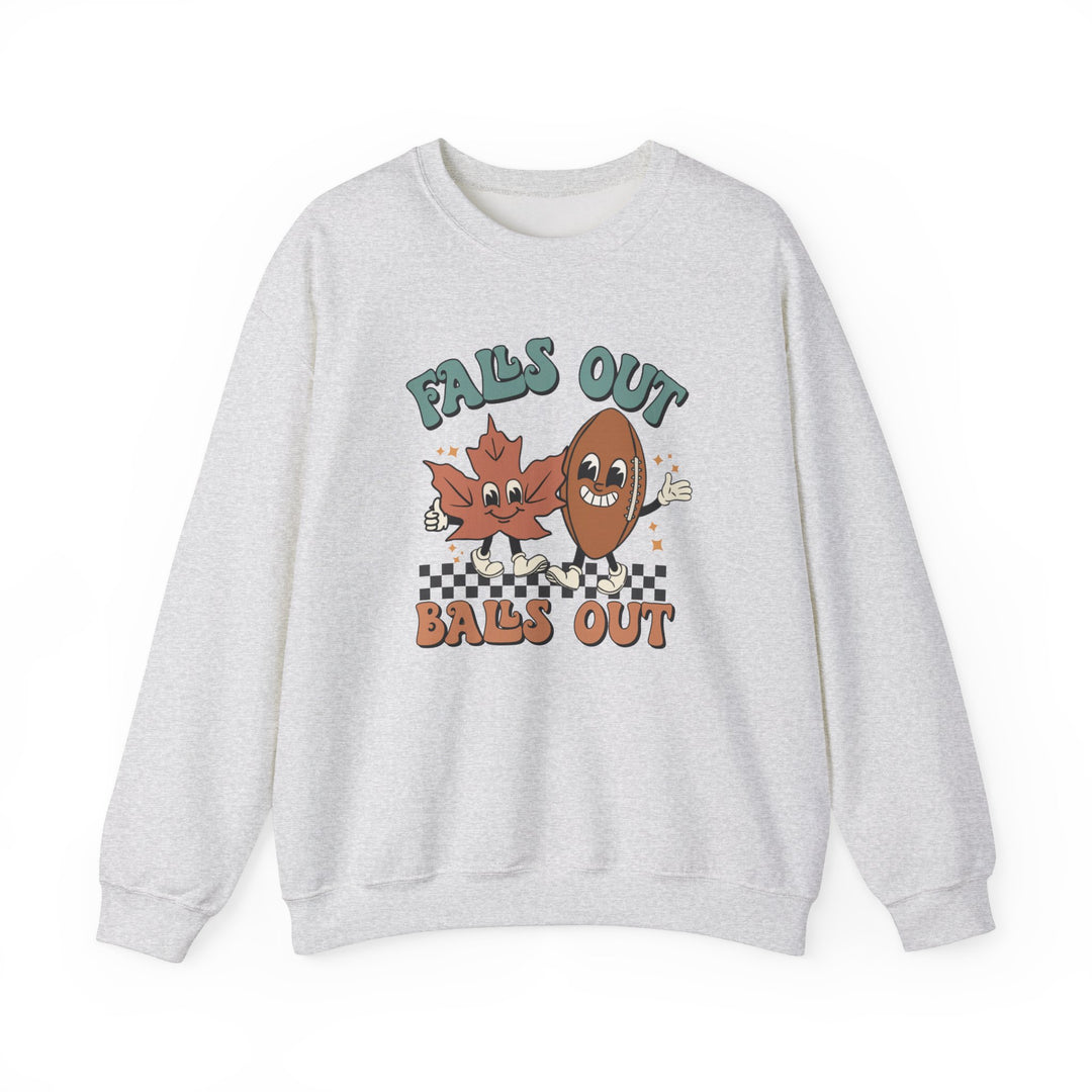 Falls Out Balls Out - Unisex Heavy Blend™ Crewneck Sweatshirt