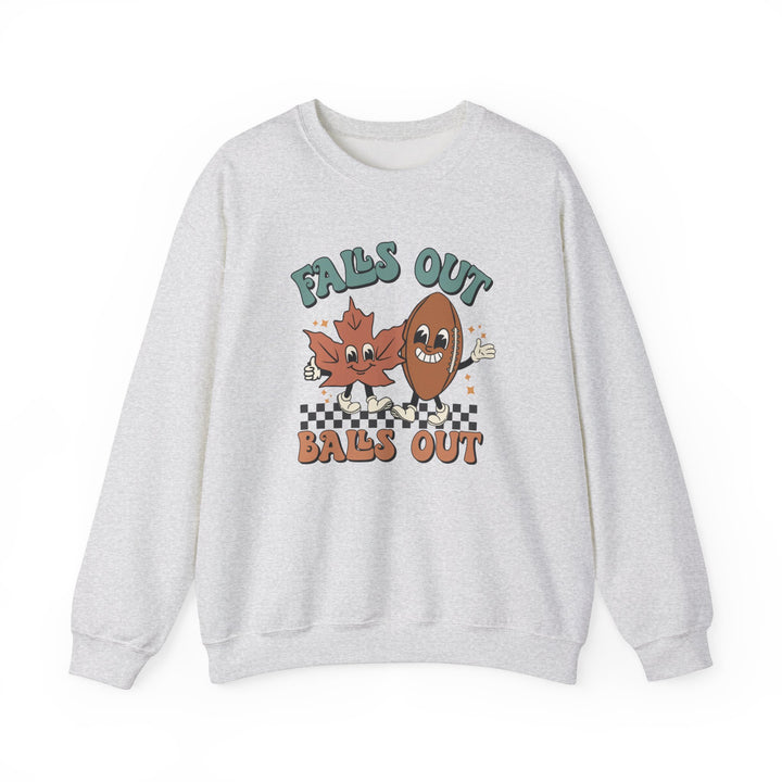Falls Out Balls Out - Unisex Heavy Blend™ Crewneck Sweatshirt
