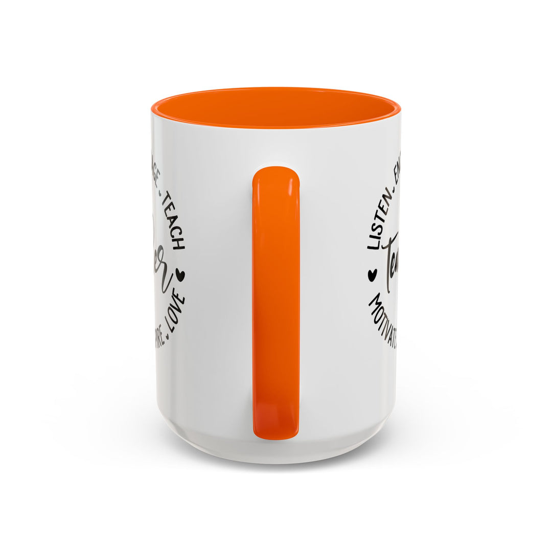 Teacher - Accent Coffee Mug (11, 15oz)