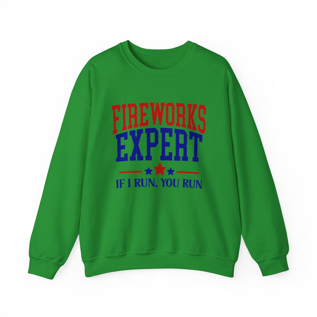 Fireworks Expert - Unisex Heavy Blend™ Crewneck Sweatshirt