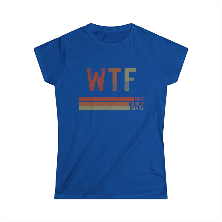 WTF - Women's Softstyle Tee