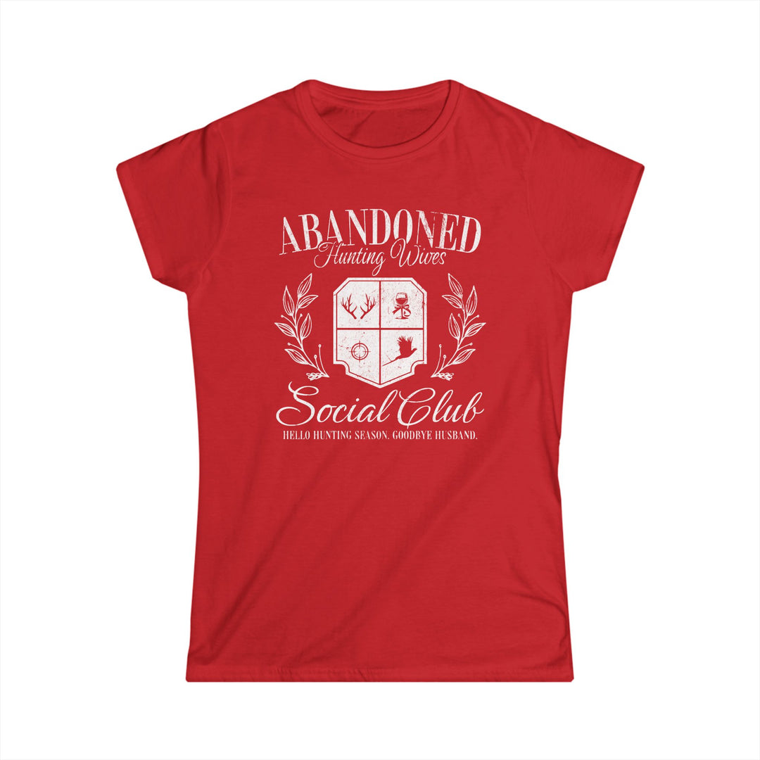 Abandoned Hunting Wives - Women's Softstyle Tee