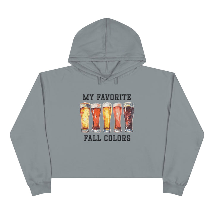 Favorite Fall Colors - Crop Hoodie