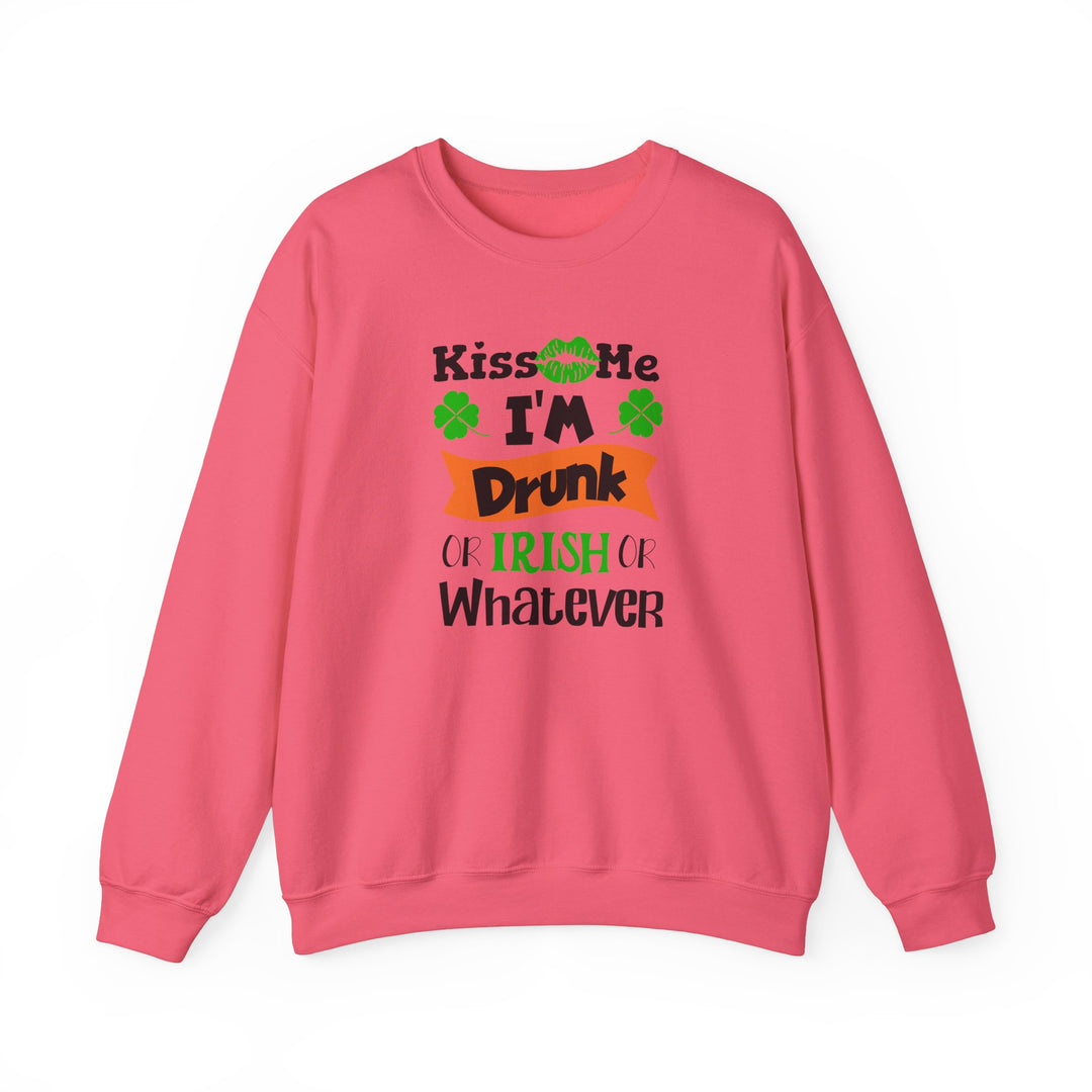Kiss Me I'm Drunk - Unisex Heavy Blend™ Crewneck Sweatshirt