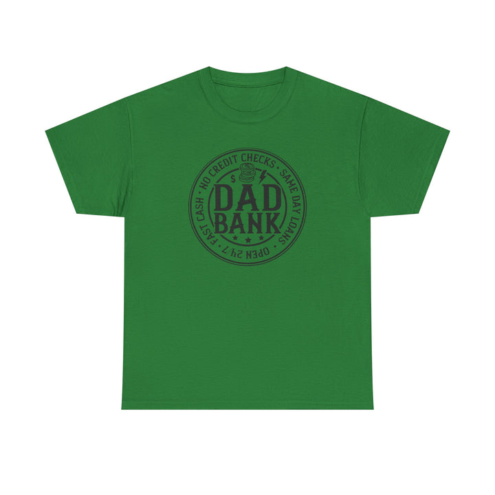 Bank Of Dad - Unisex Heavy Cotton Tee