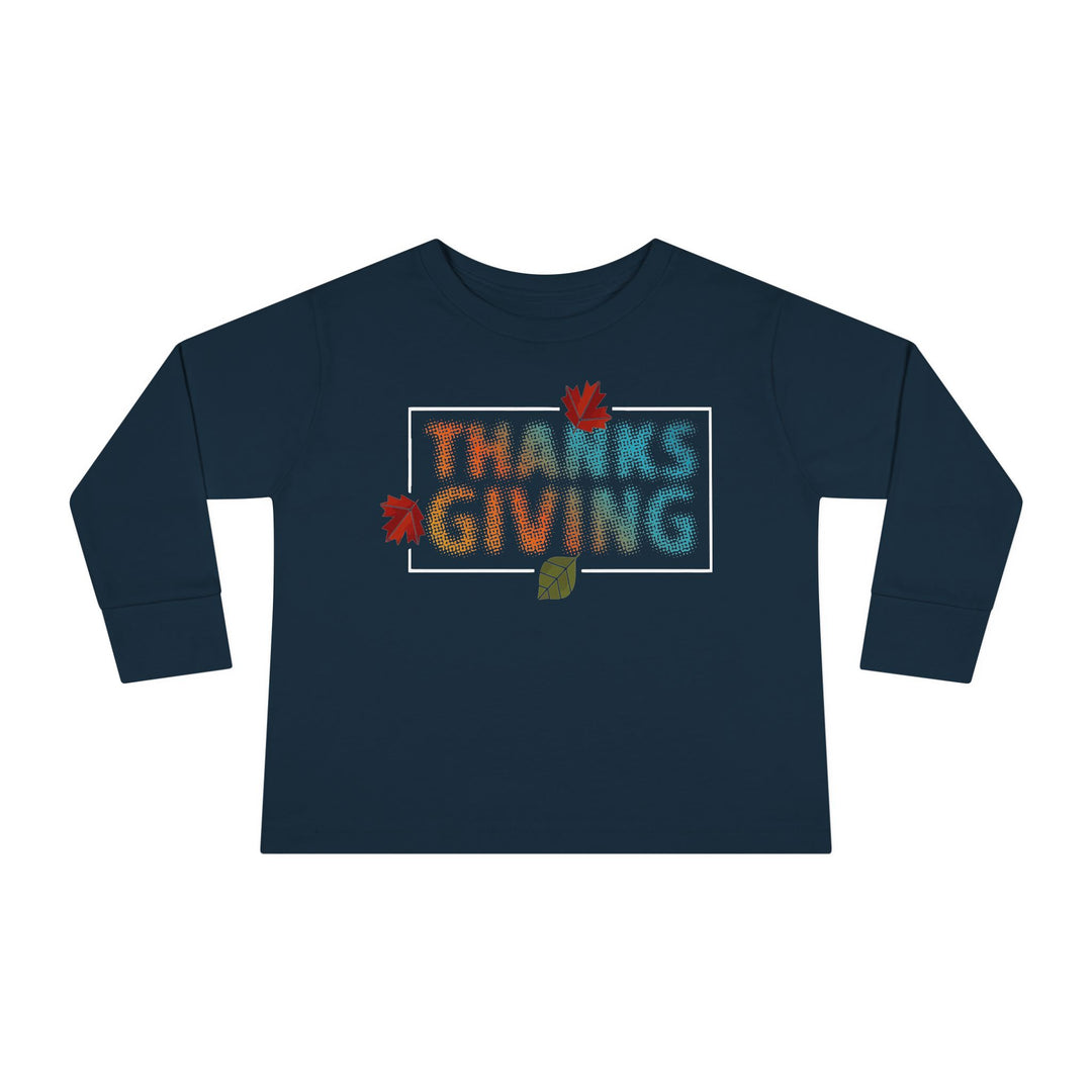 Thanksgiving - Toddler Long Sleeve Tee