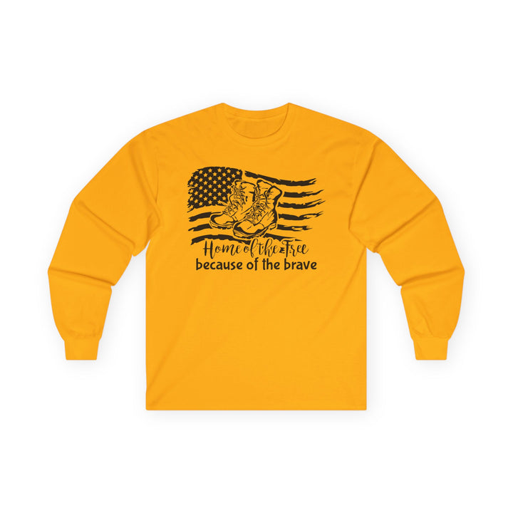 Home Of The Free - Unisex Ultra Cotton Long Sleeve Tee