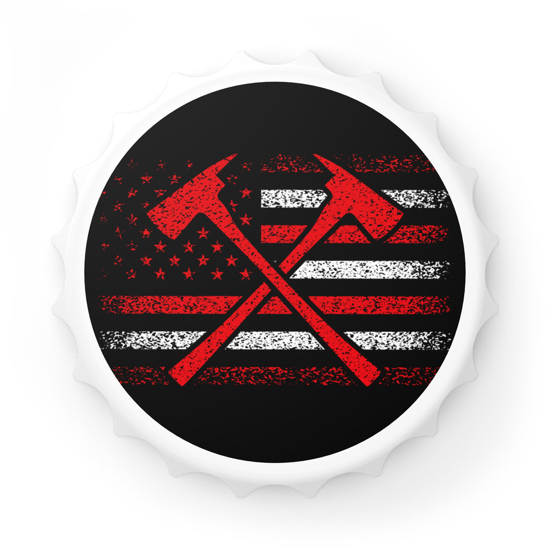 Firefighter American Flag - Bottle Opener