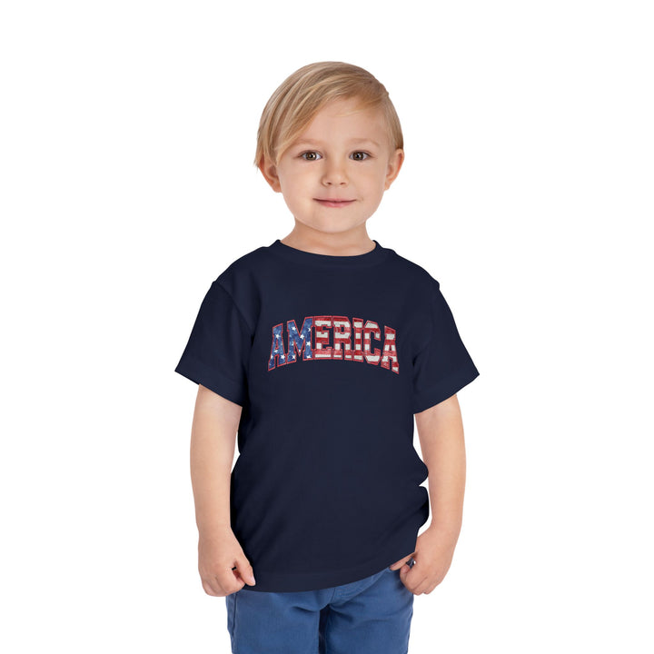 America - Toddler Short Sleeve Tee