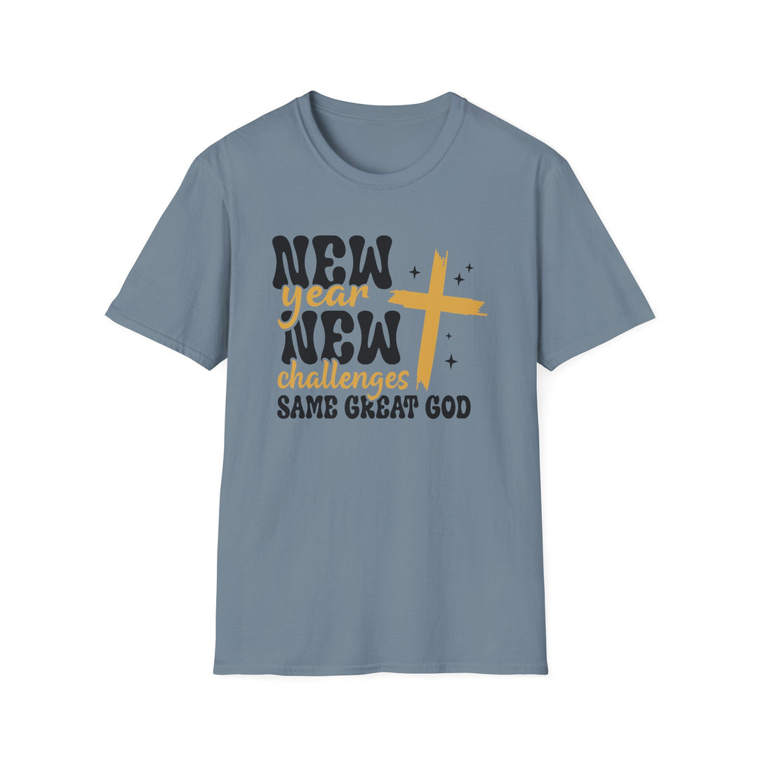 New Year Same Great God - Unisex Softstyle T-Shirt