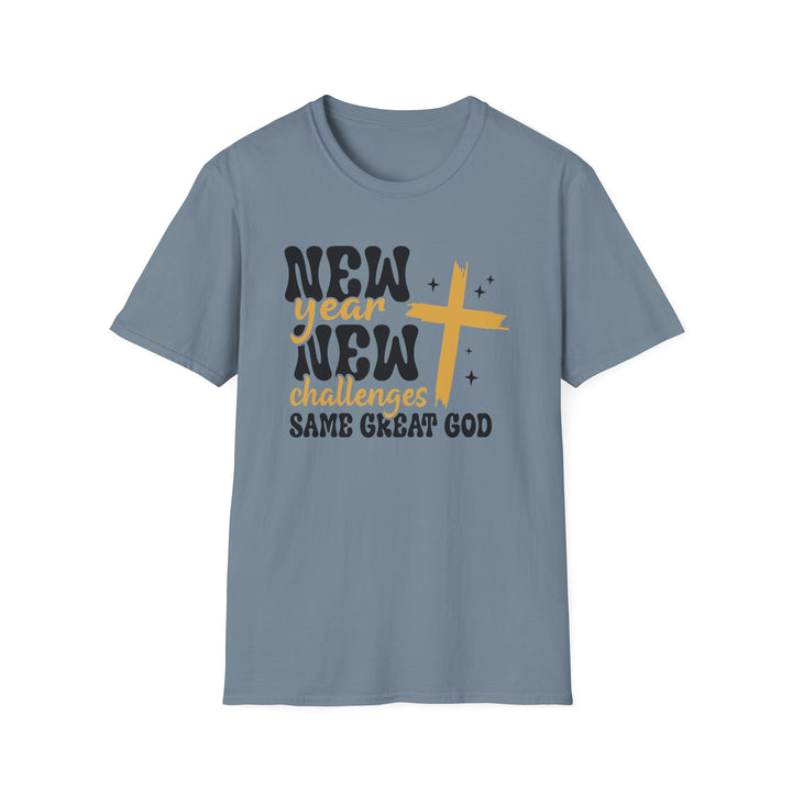 New Year Same Great God - Unisex Softstyle T-Shirt