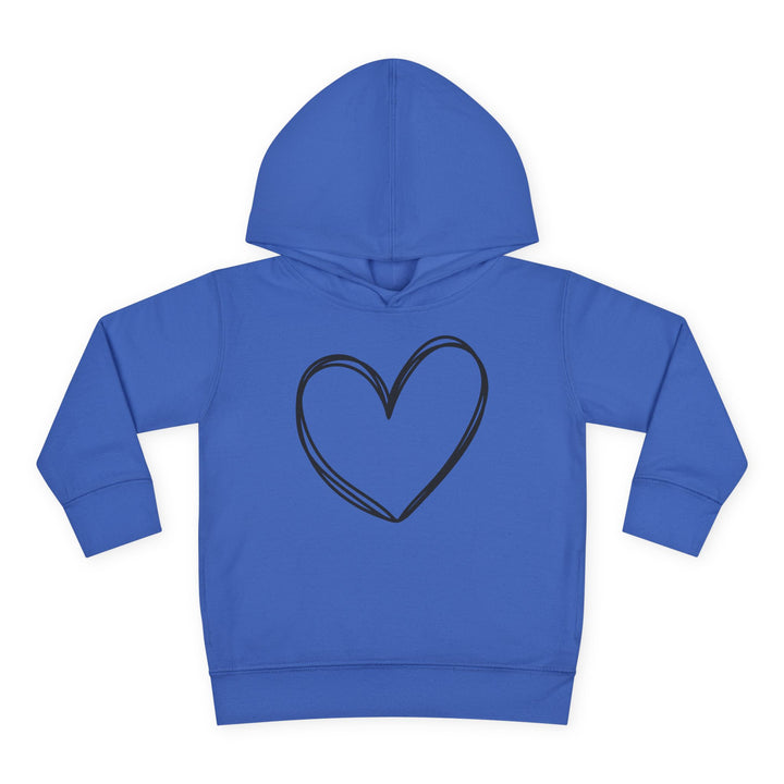 Heart - Toddler Pullover Fleece Hoodie