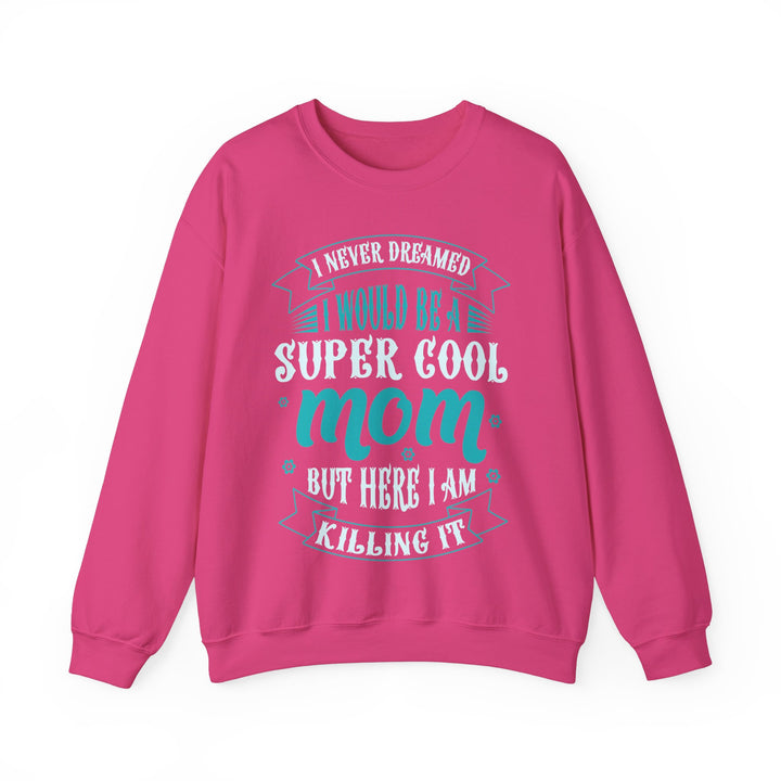 Super Cool Mom - Unisex Heavy Blend™ Crewneck Sweatshirt