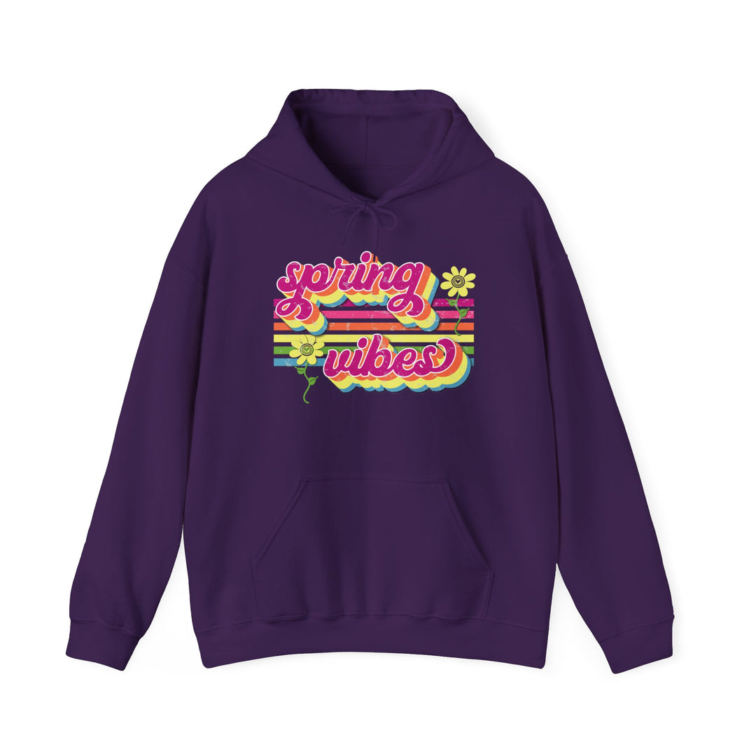 Spring Vibes Retro - Unisex Heavy Blend™ Hooded Sweatshirt