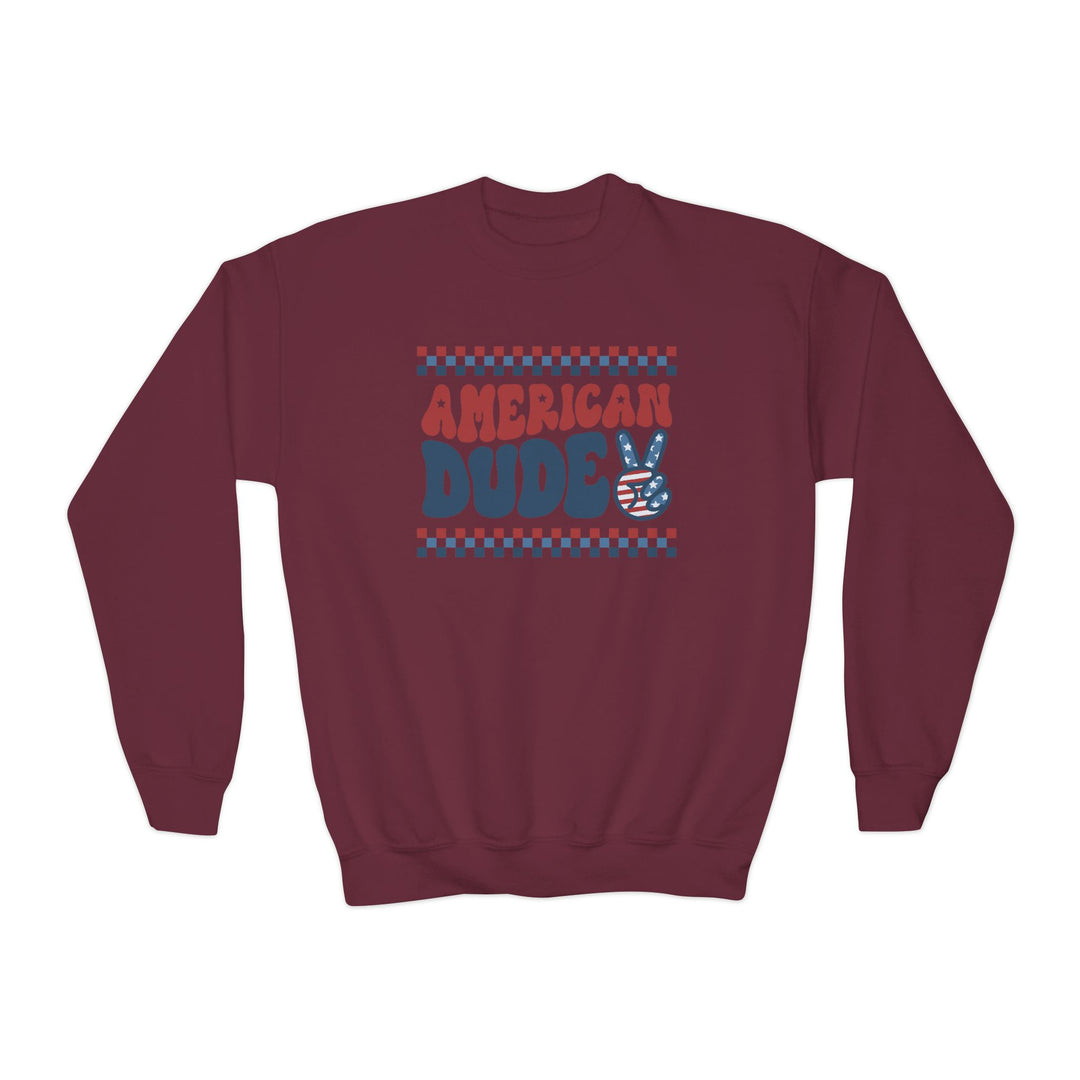 American Dude - Youth Crewneck Sweatshirt