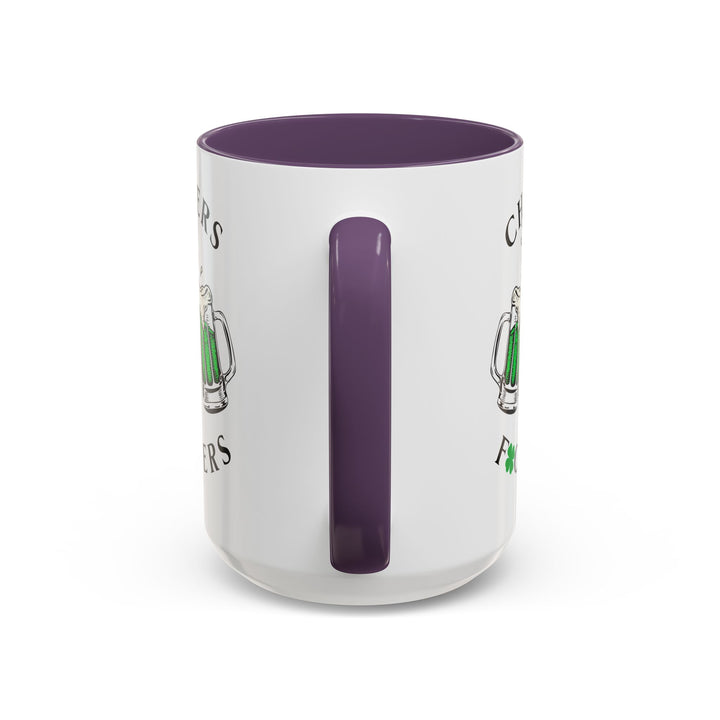 Cheers F*ckers - Accent Coffee Mug (11, 15oz)