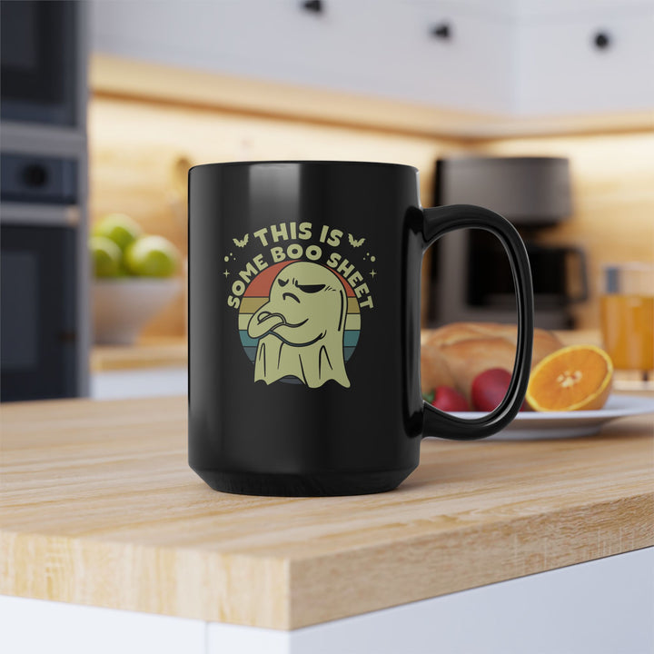This Is Some Boo Sheet - Black Mug (11oz, 15oz)