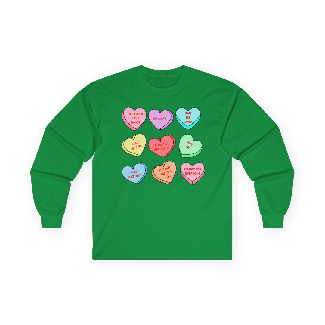 Conversation Hearts - Unisex Ultra Cotton Long Sleeve Tee
