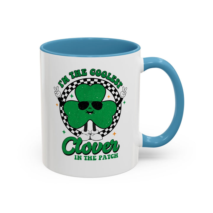Coolest Clover - Accent Coffee Mug (11, 15oz)