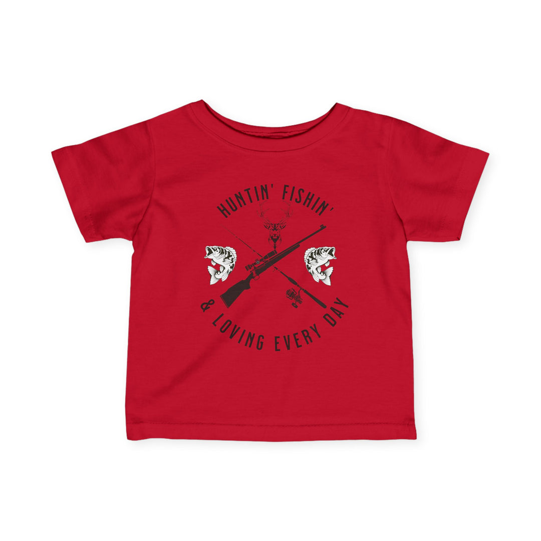 Huntin' Fishin' - Infant Fine Jersey Tee