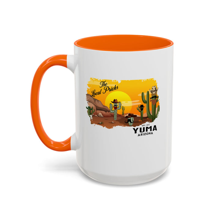 Local Pricks - Accent Coffee Mug (11, 15oz)