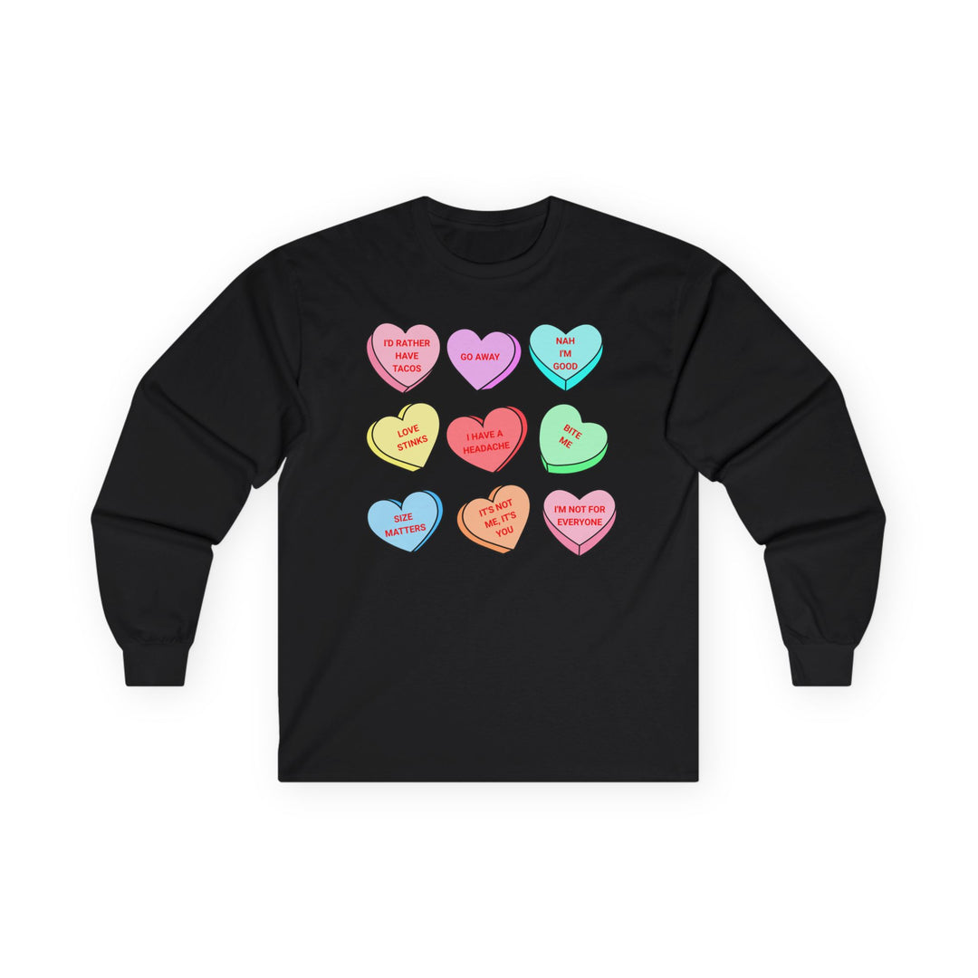 Conversation Hearts - Unisex Ultra Cotton Long Sleeve Tee