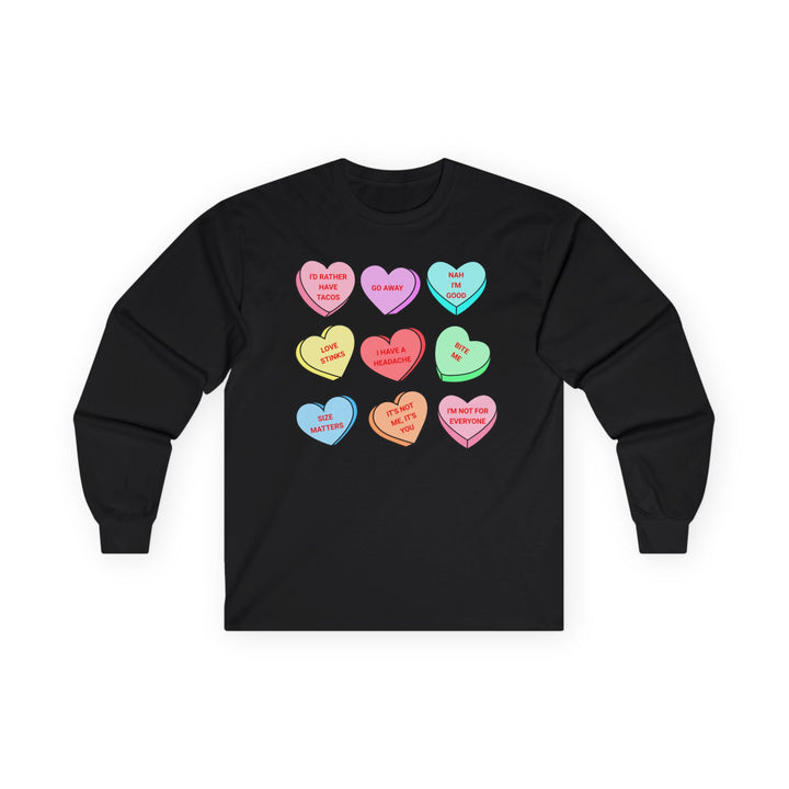 Conversation Hearts - Unisex Ultra Cotton Long Sleeve Tee