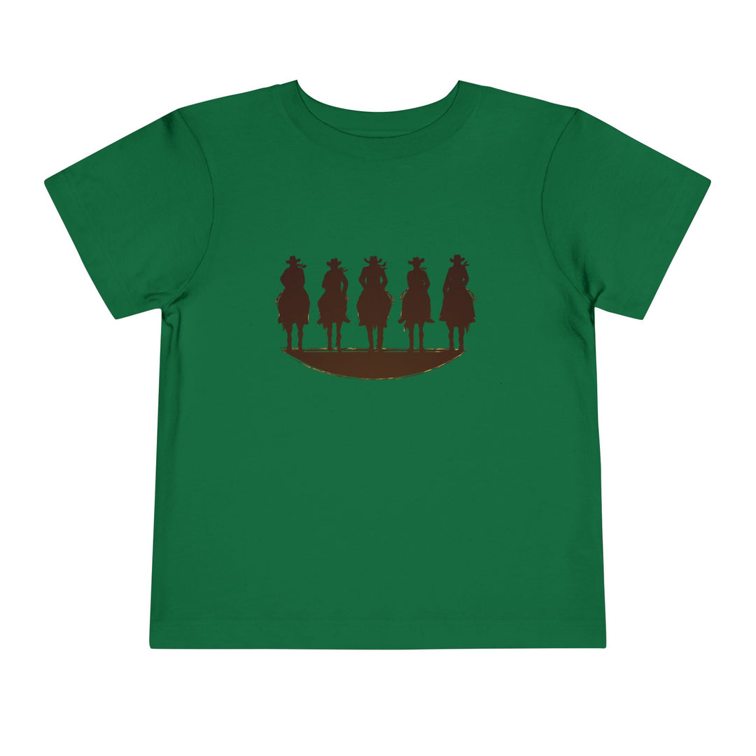 Cowboy Silhouette - Toddler Short Sleeve Tee