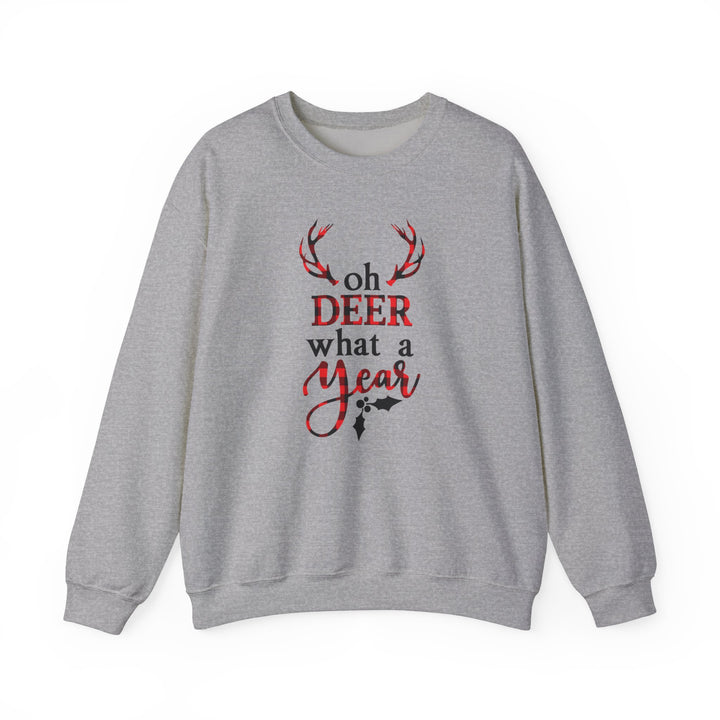 Oh Dear What A year - Unisex Heavy Blend™ Crewneck Sweatshirt