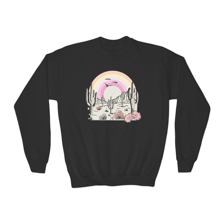 Desert Rainbow - Youth Crewneck Sweatshirt