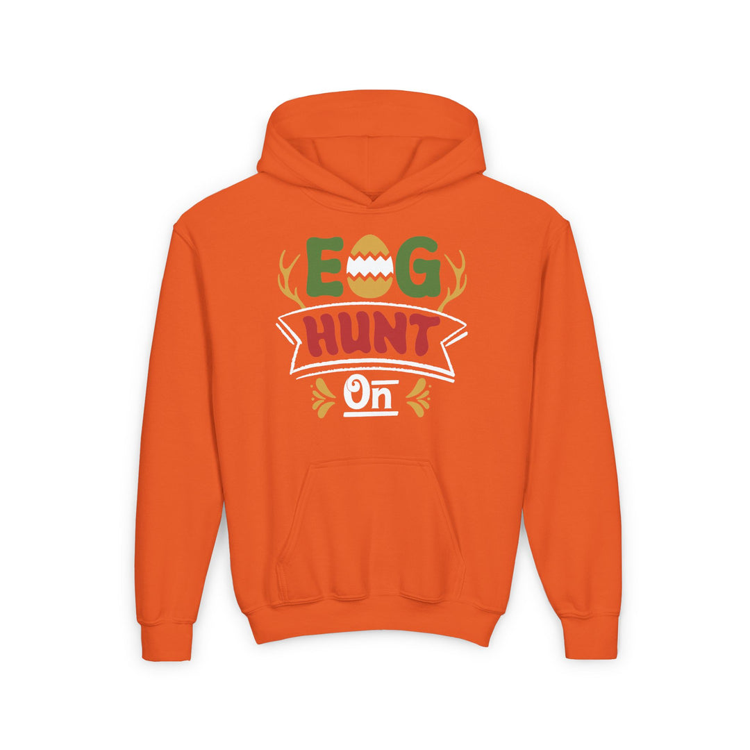Egg Hunt - Youth Heavy Blend Hooded Sweatshirt