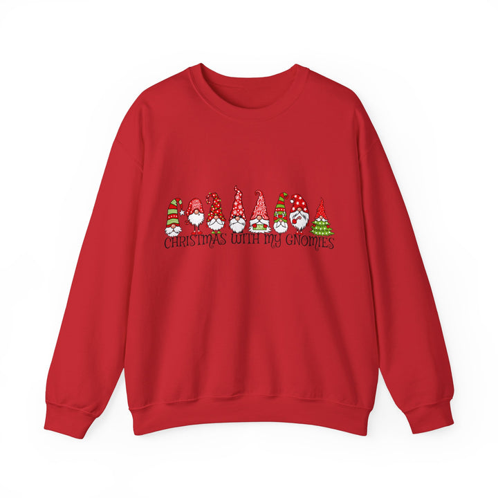 Christmas With My Gnomes - Unisex Heavy Blend™ Crewneck Sweatshirt